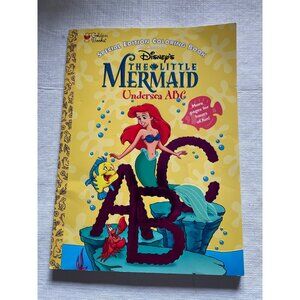 Disneys The Little Mermaid Undersea ABC Special Edition Coloring Book